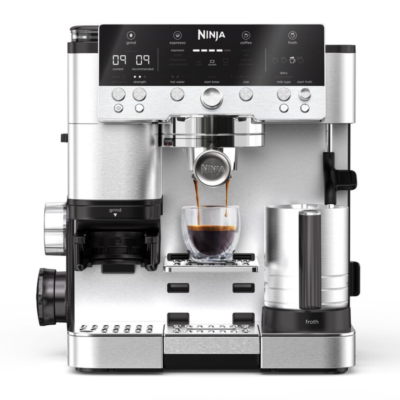 Ninja Luxe Café Premier 3-in-1 Kaffeemaschine mit Mahlwerk – Ansicht 11