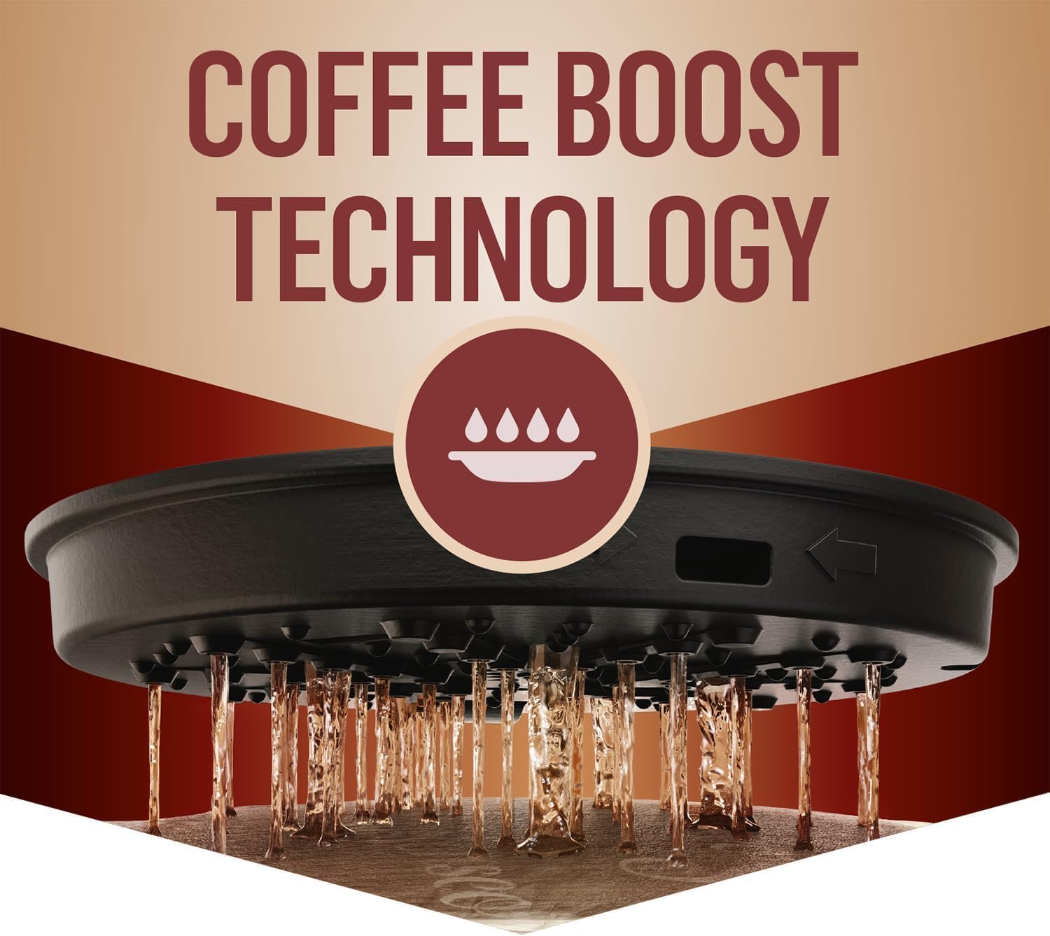 Philips Senseo Original Kaffeepadmaschine HD6553 mit Crema Plus – Ansicht 4
