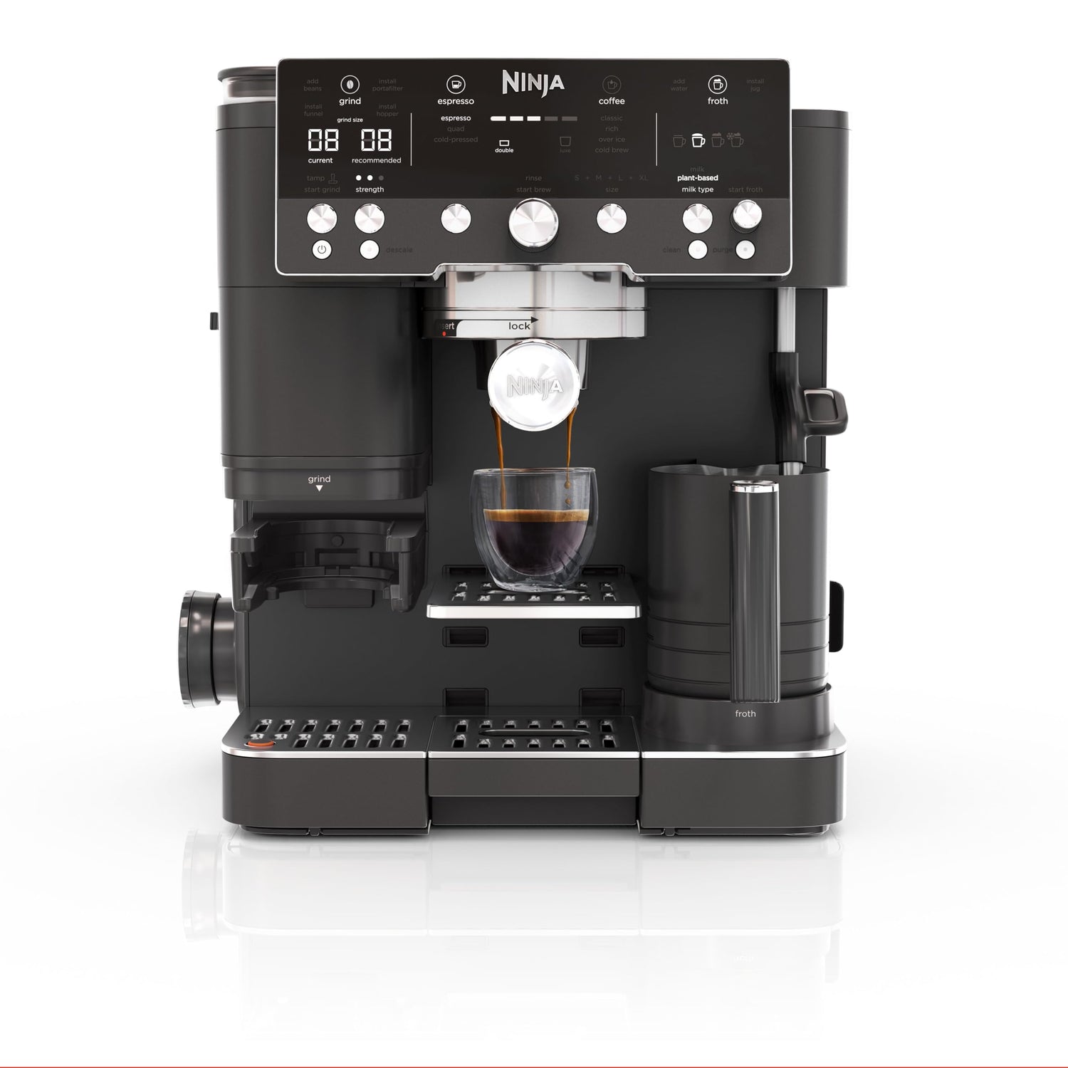 Ninja Luxe Café Premier 3-in-1 Kaffeemaschine mit Mahlwerk – Ansicht 10