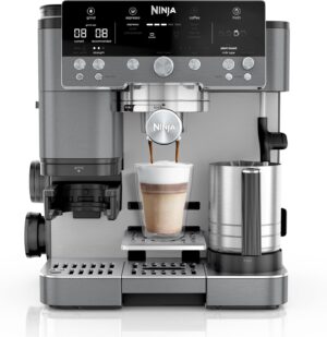Ninja Luxe Caf&eacute; Premier 3-in-1 Kaffeemaschine mit Mahlwerk