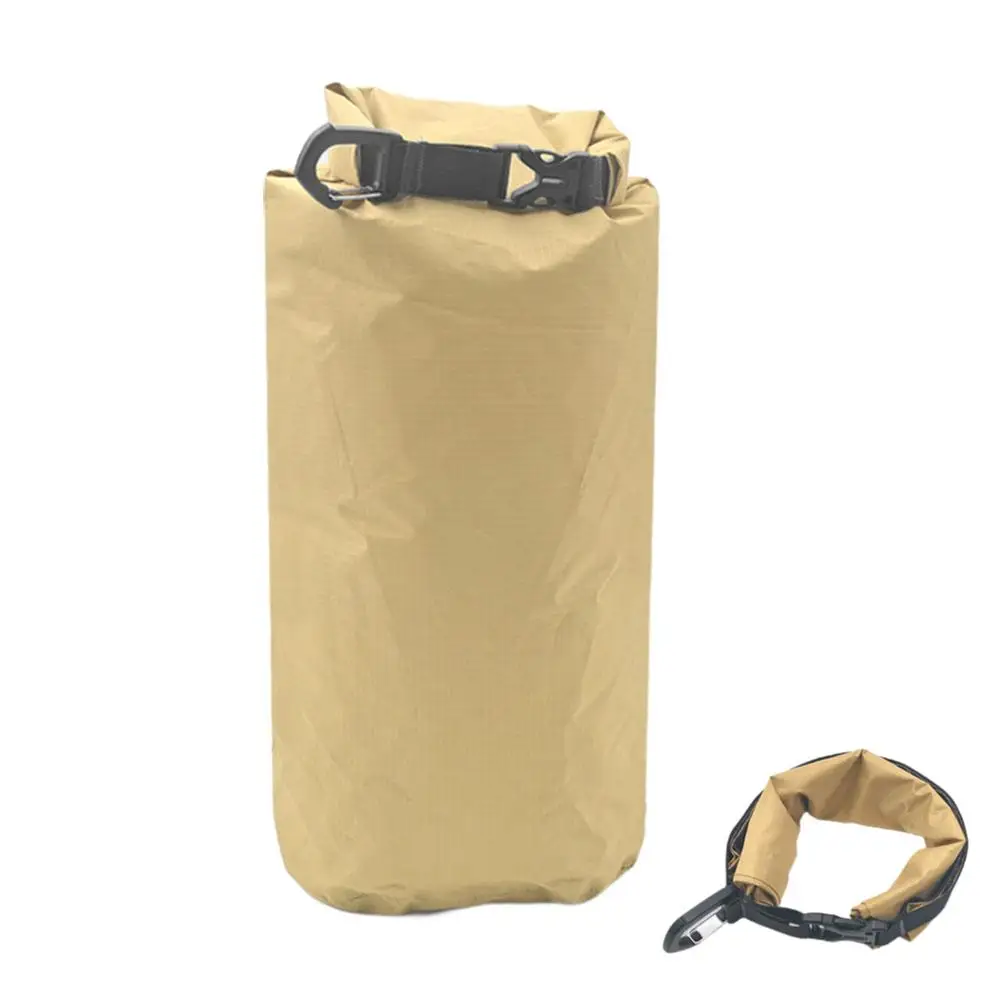 Wasserdichter Packsack mit Rollverschluss, Khaki